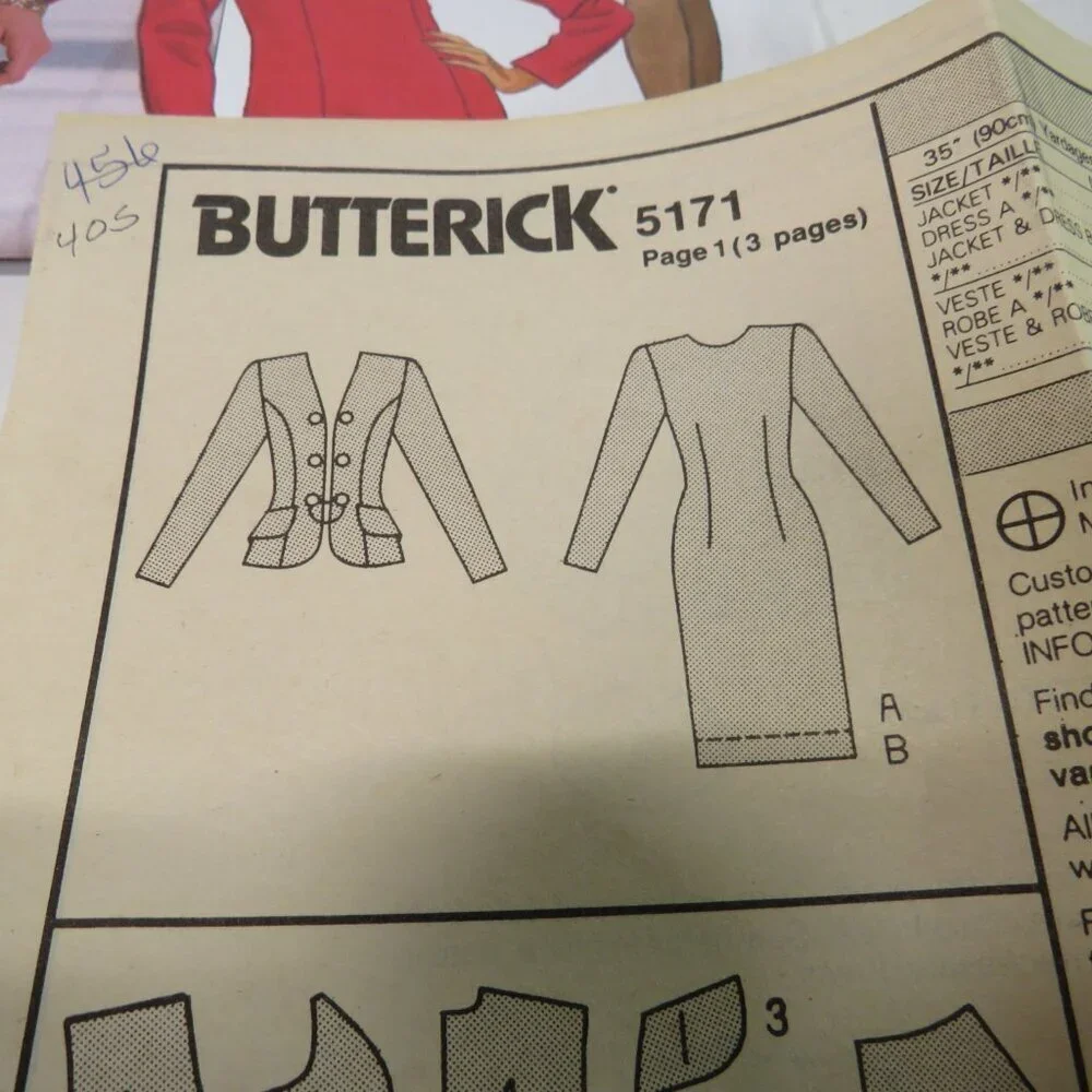 Butterick 5171 size